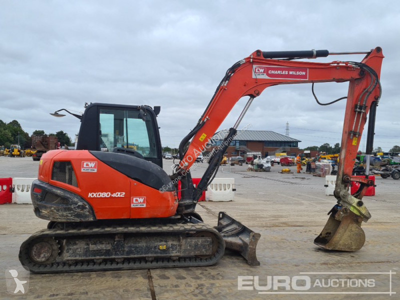 Escavadora Kubota KX080-4A2