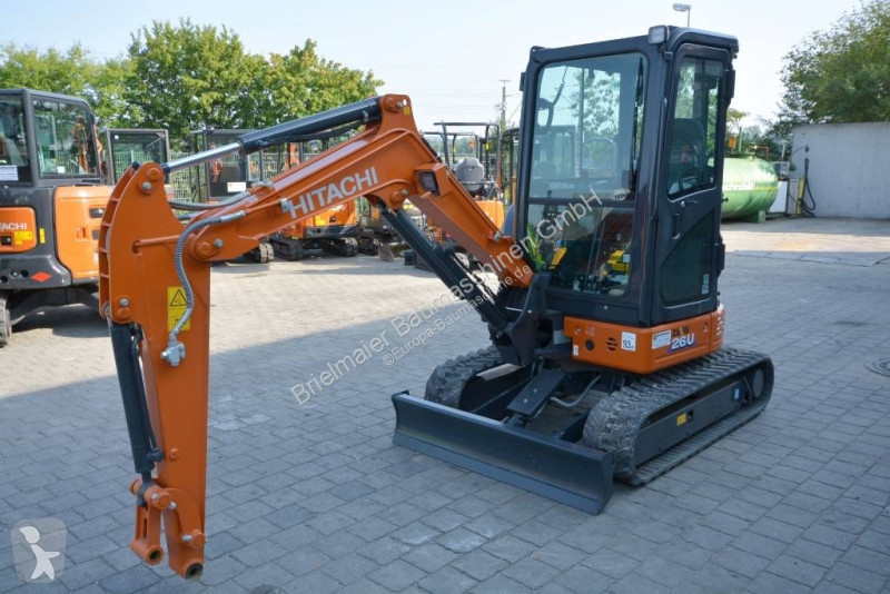 Escavadora Hitachi ZX 26 U-6
