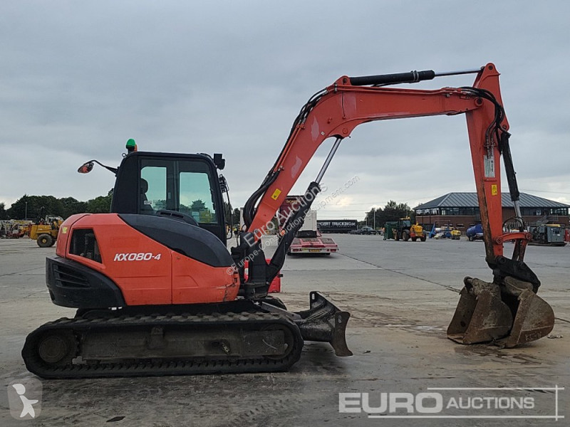 Skovel Kubota KX080-4