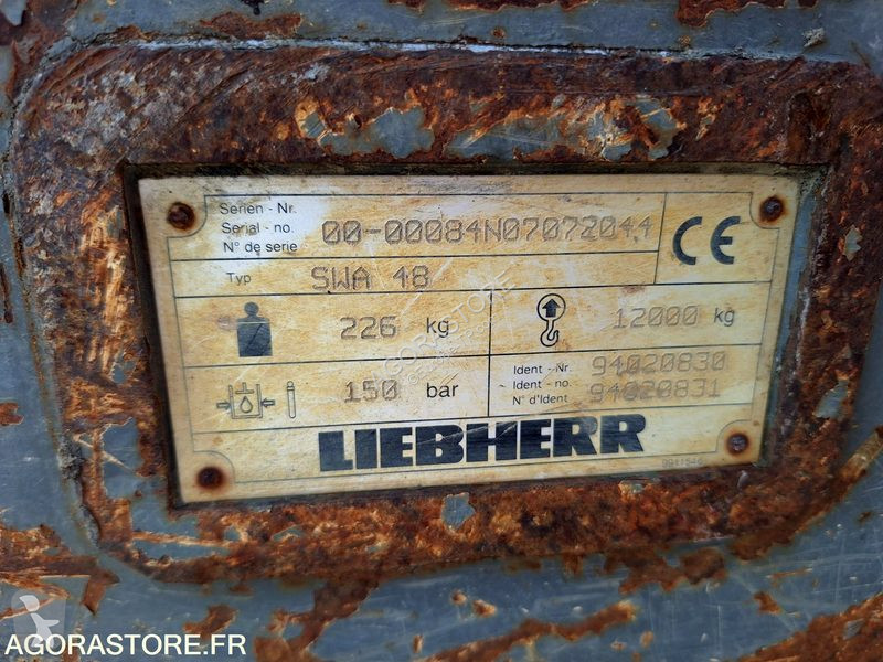 Graafmachine Liebherr A918 Compact