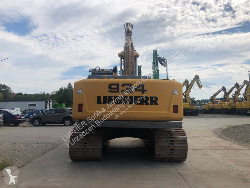 Escavadora Liebherr R934C NLC LITRONIC LONG ARM...