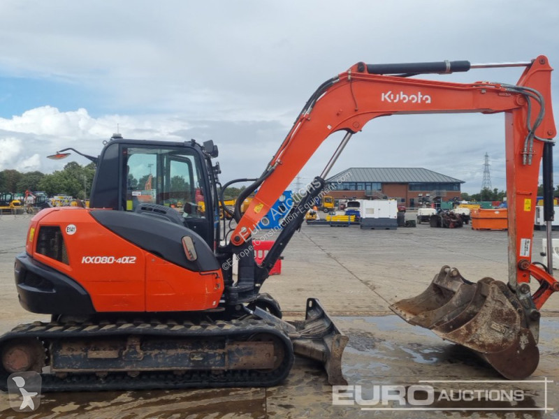 Escavadora Kubota KX080-4A2