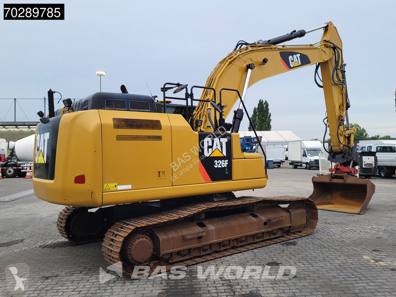 Skovl Caterpillar 326 F L ROTOTILT - LEICA GPS...