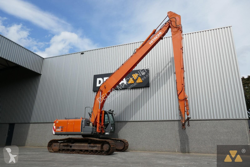 Lopatový nakládač Hitachi Long reach