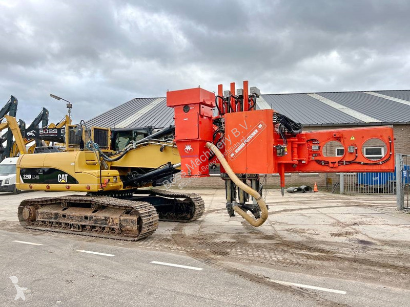 Escavatore Caterpillar 329D + Wimmer Jura Luna...