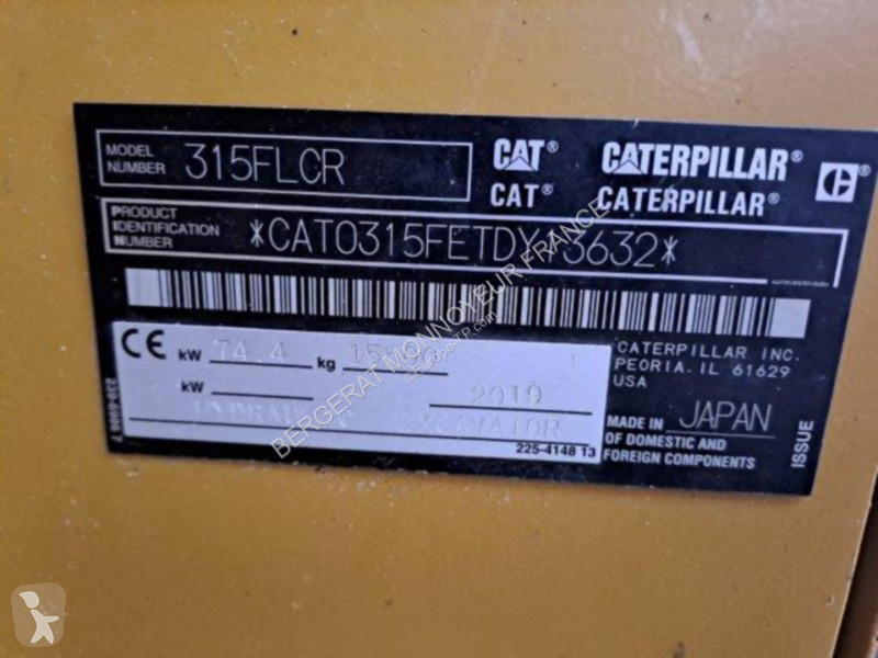 Rýpadlo Caterpillar 315F