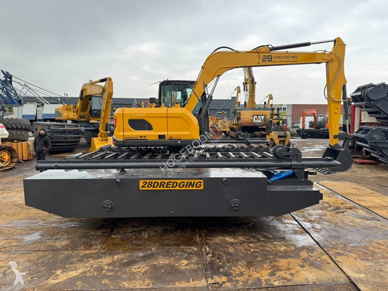 Rýpadlo  dredg7.5 ( unused )amphibious excavator