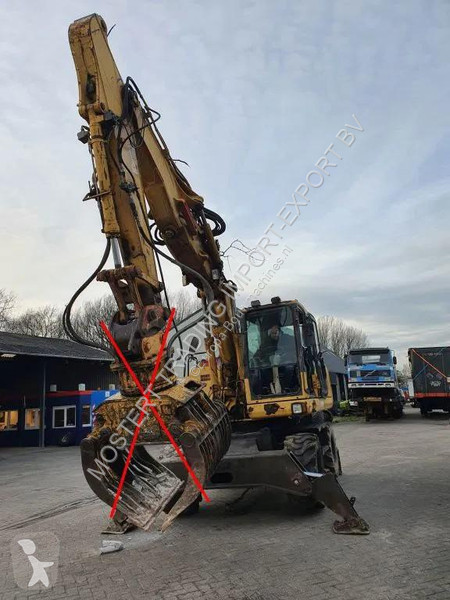 جرافة Komatsu K Komatsu PW180 Mobile Excavator...