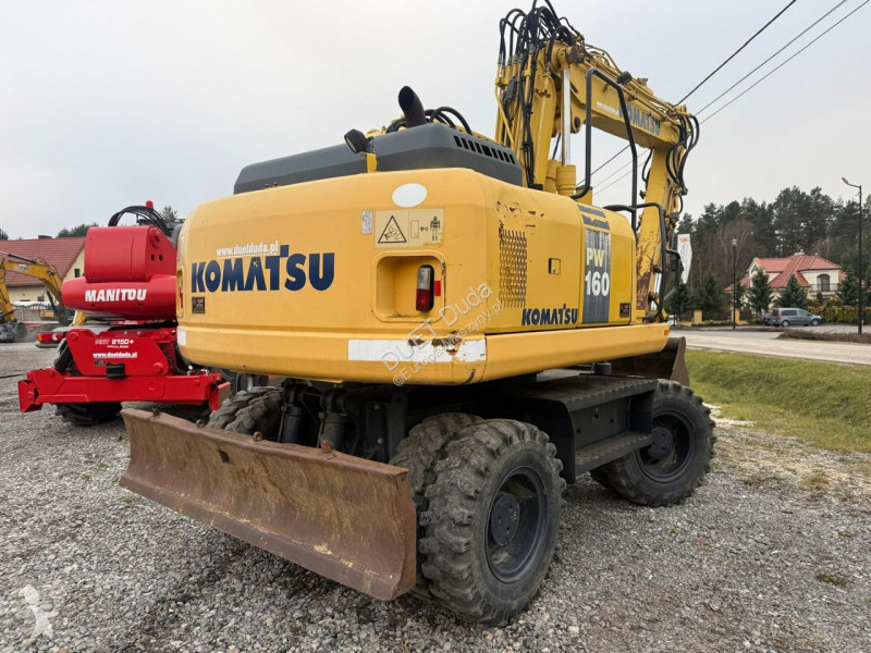 جرافة Komatsu PW160-7E0 Szybko Złącze Sprawna...
