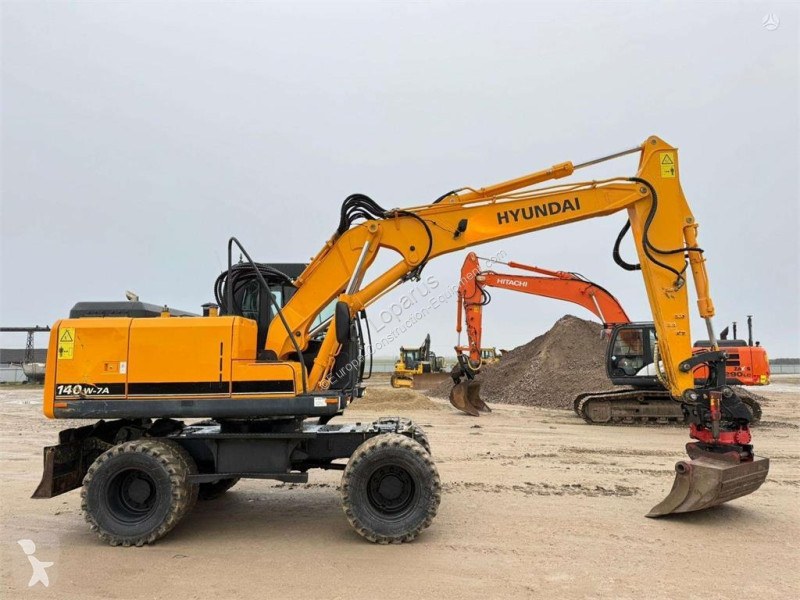 جرافة Hyundai Robex 140 W-7A ROTOTILT