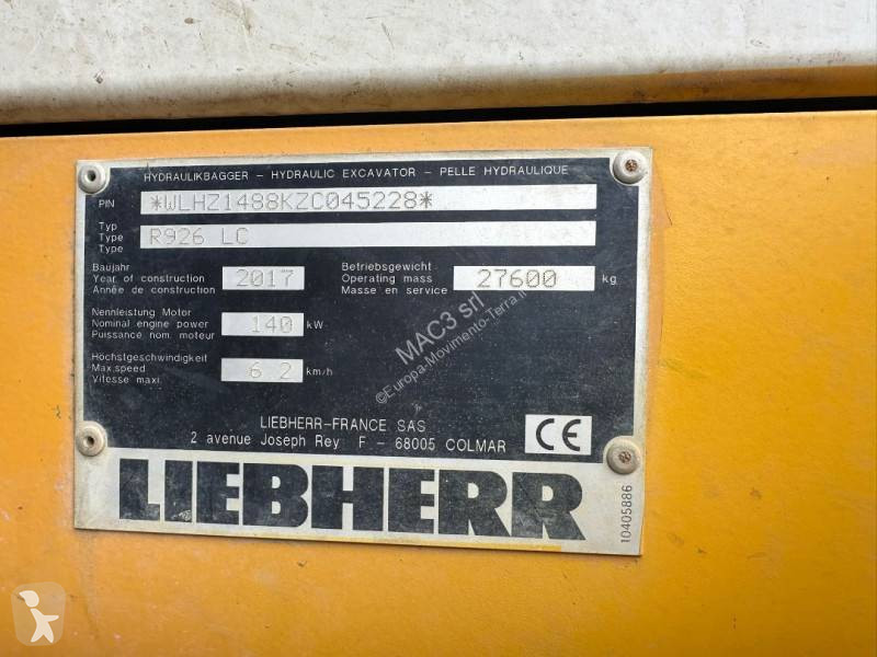 جرافة Liebherr R926LC