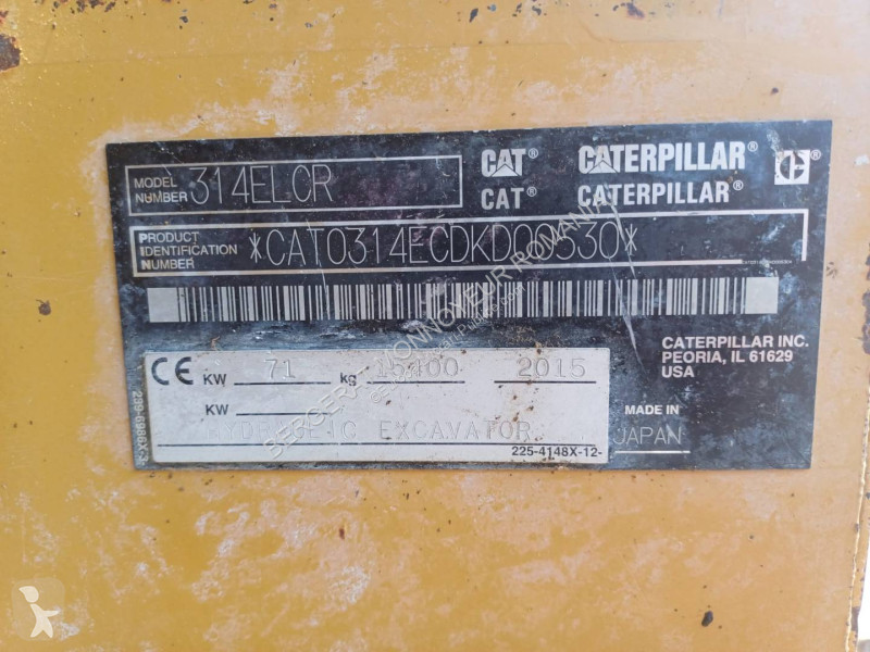 Rýpadlo Caterpillar 314ELCR