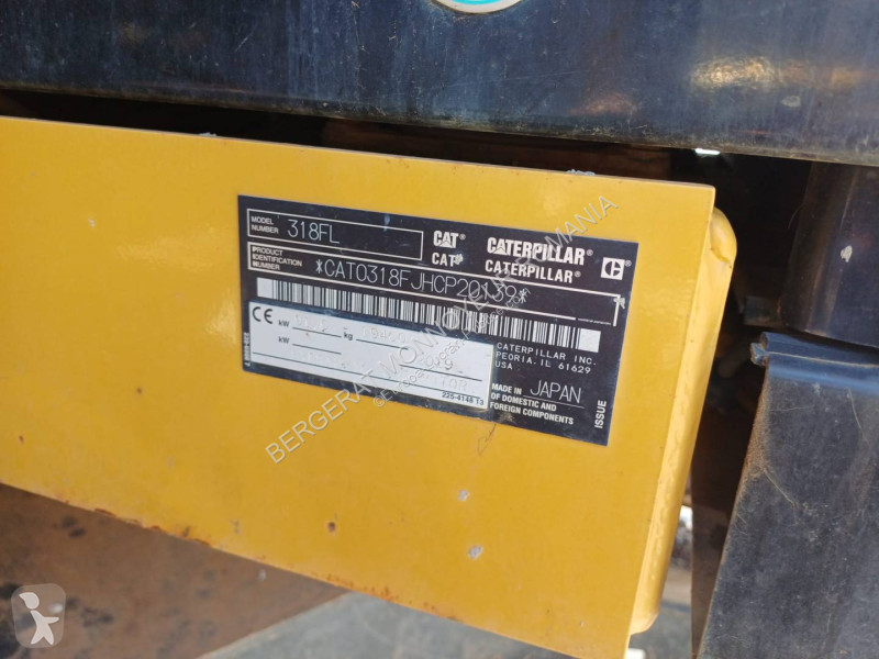 Excavator Caterpillar 318FL