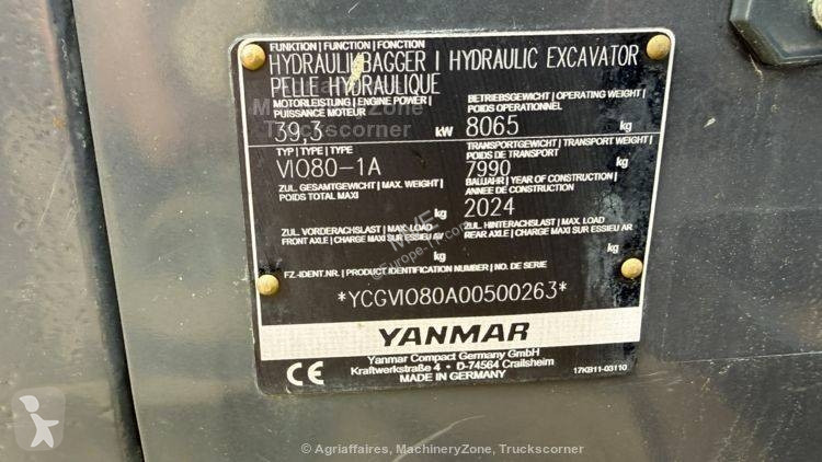 Skovl Yanmar Vio 80