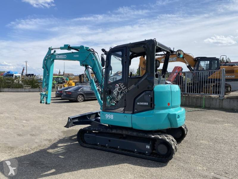 Rýpadlo Kobelco SK58/SRX-7 1er Main endommagée