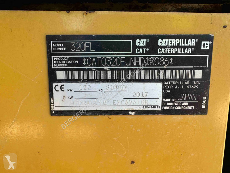 Rýpadlo Caterpillar 320FL