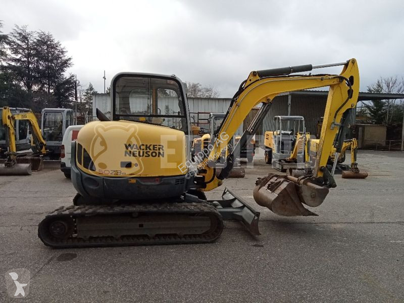 Rýpadlo Wacker Neuson 50Z3 with 3 excavator...