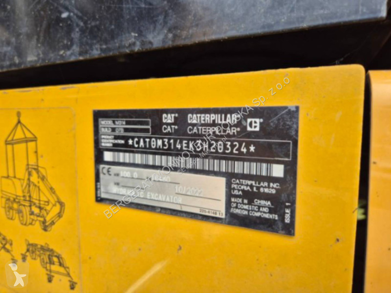 Excavator Caterpillar M314-07