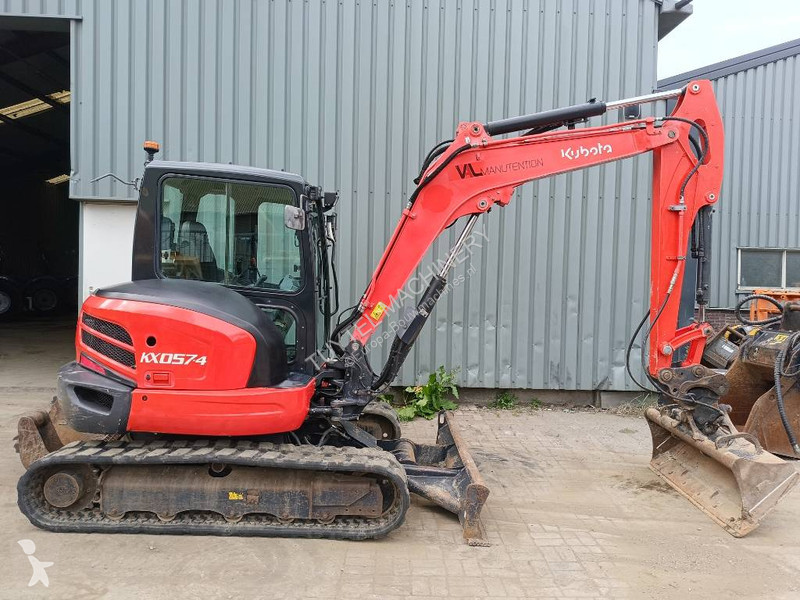 Skovl Kubota 0574 5,7 ton mini graver midi...