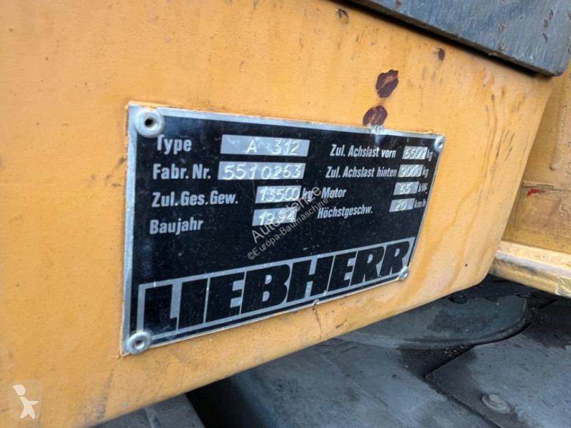 Rýpadlo Liebherr A 312 Bagger Deutsch Top