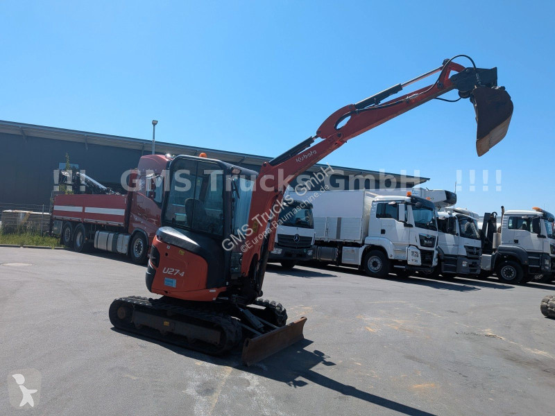 جرافة Kubota U 27 / 2,7ton / Lehnhoff MS03 / GRL