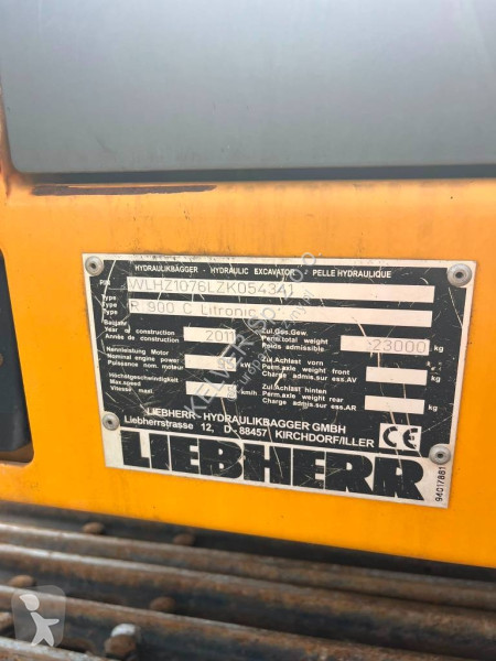 Lopatový nakládač Liebherr R900 * 2011 *...