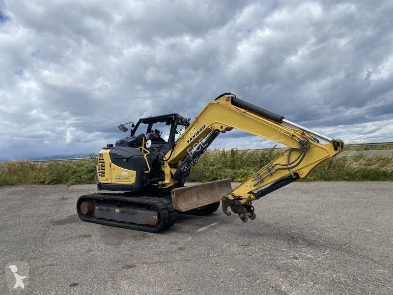 جرافة Yanmar SV 100-2A -1er Main endommagée