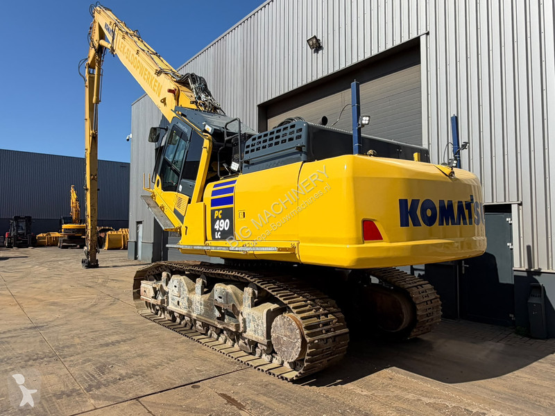 جرافة Komatsu PC490HRD10 - 28m Demolition Boom