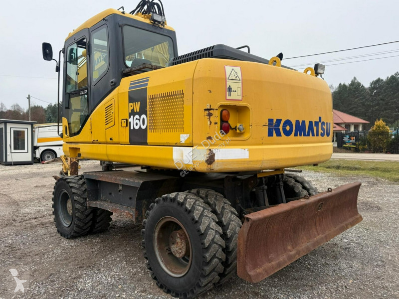 Excavator Komatsu PW160-7H Szybko Złącze...