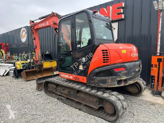 Pelle Kubota kx080-4a à 37 500 € ht