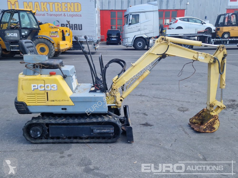 Rýpadlo Komatsu PC03