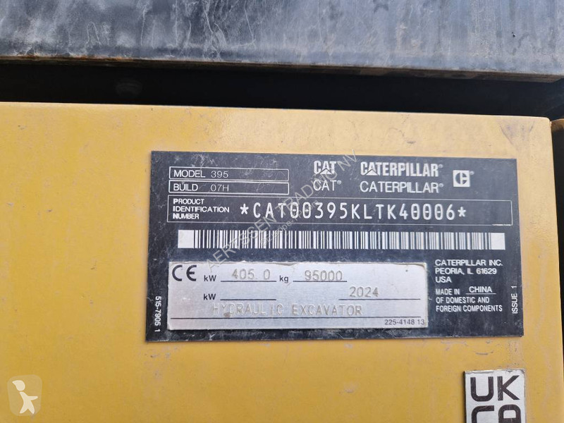 جرافة Caterpillar 395