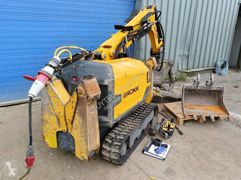 Skovl Brokk 170 demolition robot remote radio...
