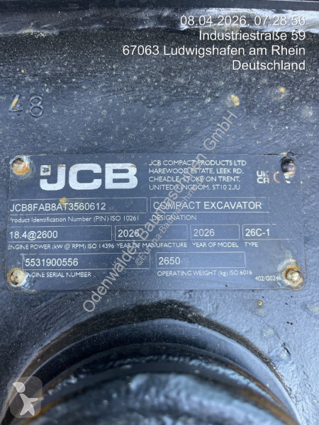 Rýpadlo JCB  N-26C-1