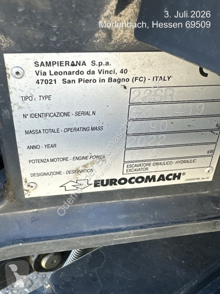 Rýpadlo Eurocomach  22SR