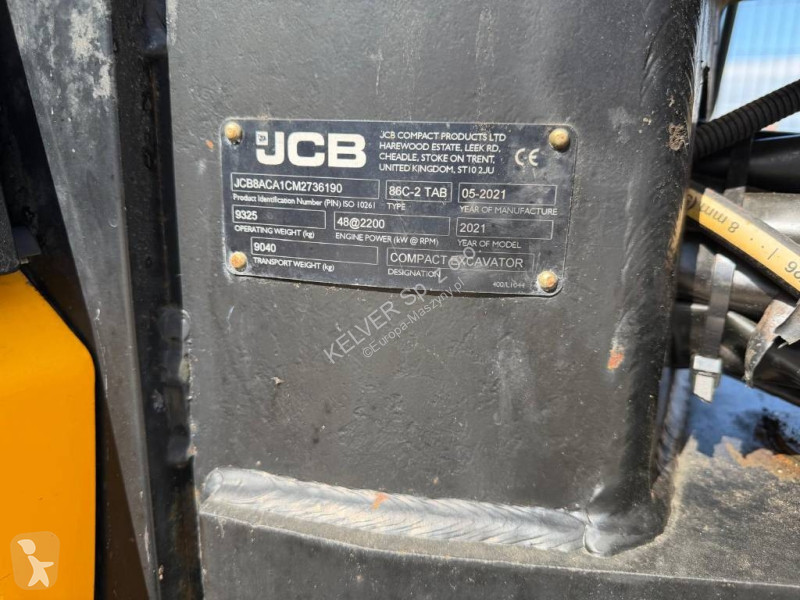 Lopatový nakládač JCB 86C-2 * next gen * A/C *...