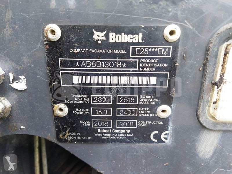 Rýpadlo Bobcat E25