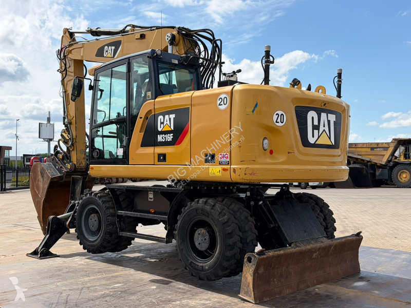Skovl Caterpillar F Mobile excavator