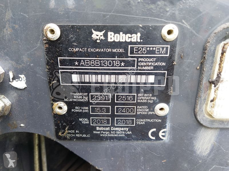 Rýpadlo Bobcat E25