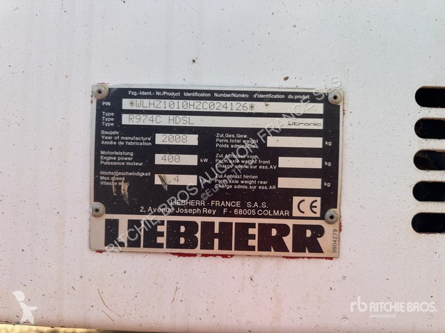 جرافة Liebherr C HDSL Litronic