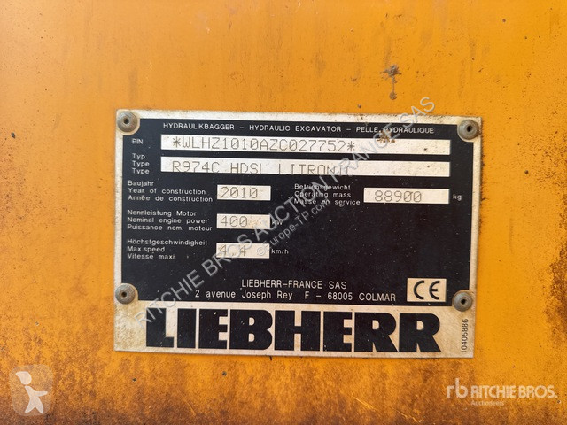 جرافة Liebherr C HDSL Litronic