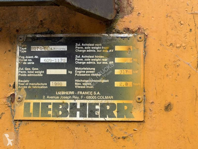 Skovl Liebherr