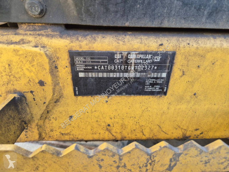 Rýpadlo Caterpillar 310-07