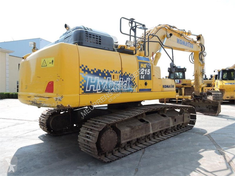 Rýpadlo Komatsu HB215 + GPS