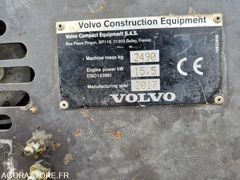 Excavator Volvo ECR25D