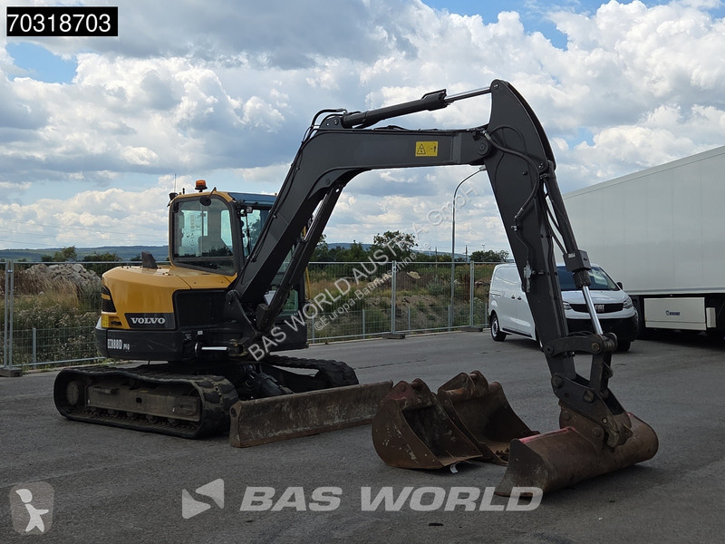 Koparka Volvo ECR88 A/C - 3 Buckets