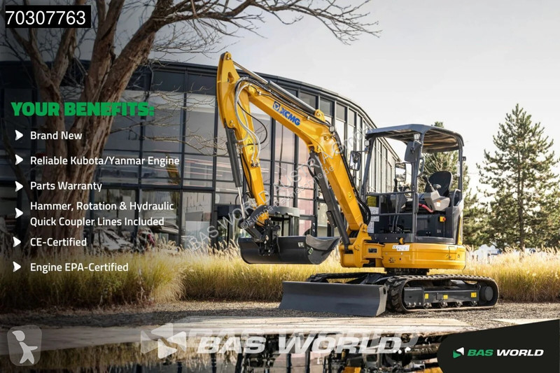 Pelle XCMG XE35 E HERSTELLERGARANTIE –...