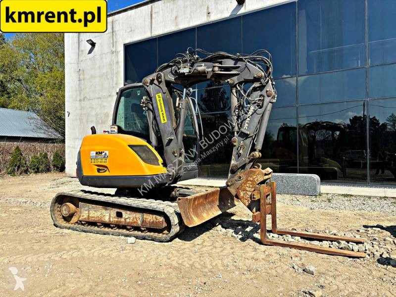 Lopatový nakládač Mecalac 6 MCR MINI-KOPARKA...