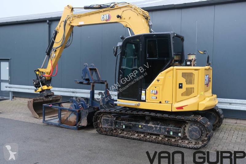 Skovl Caterpillar 308 | Engcon | 2022 | 1035h