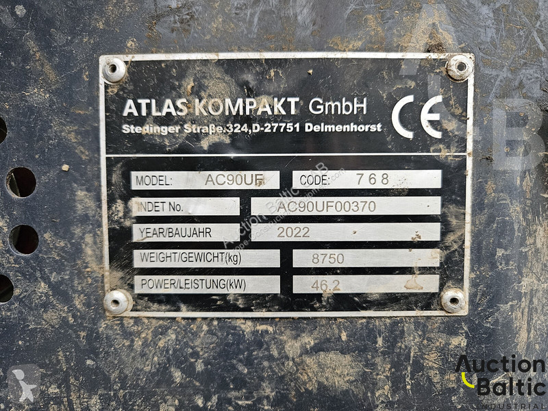 Excavator Atlas AC90UF